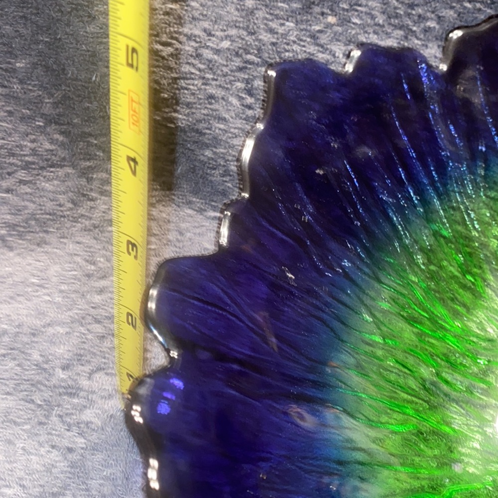 Beautiful Virios De Levantine Green Blue Dish from Spain - Picture 8 of 14